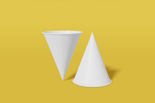 Paper Water Cone Cups (118ml/4oz)