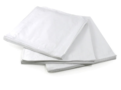 10x10inch White Strung Paper Bags - GM Packaging (UK) Ltd