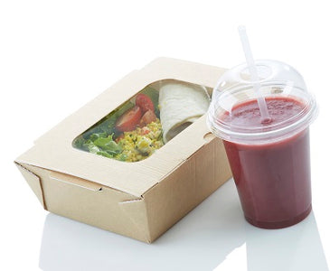 42.3oz Carry Out Boxes with window - GM Packaging (UK) Ltd
