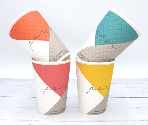 16oz "Pause" Coffee Paper Cups