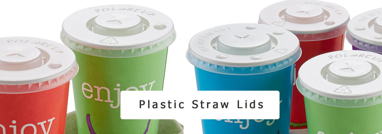 Plastic cups with lids and straws at GM Packaging – GM Packaging (UK) Ltd