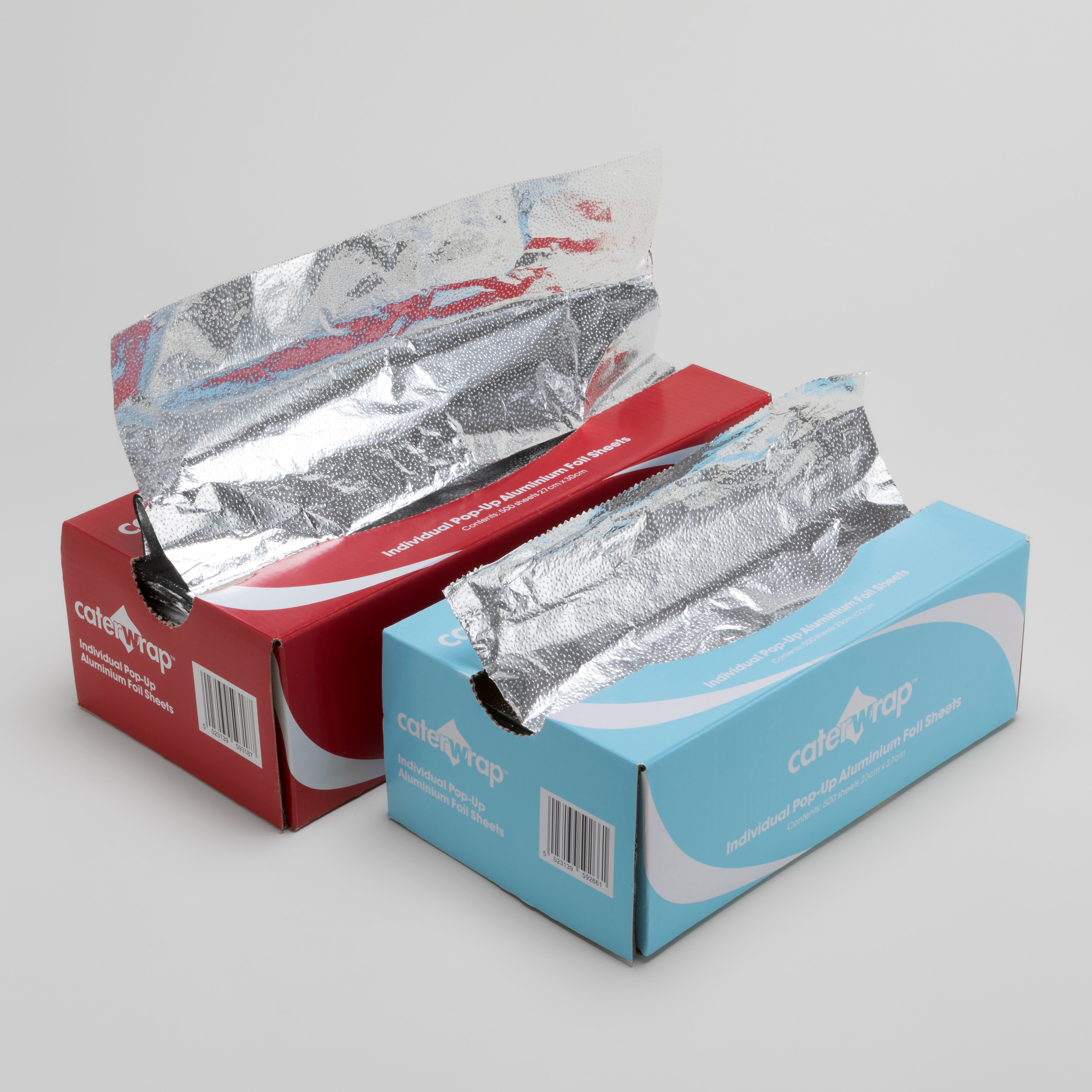 Chef Elite Aluminum Foil Sheets - 500 Sheets, 9'' X 10.75'' (22.9 X 27.3 Cm)