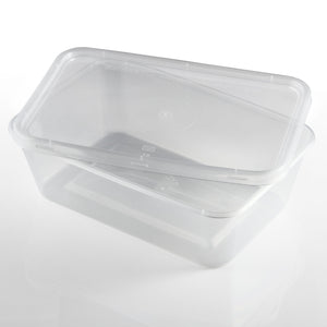 750ml Premium Microwave containers with lids