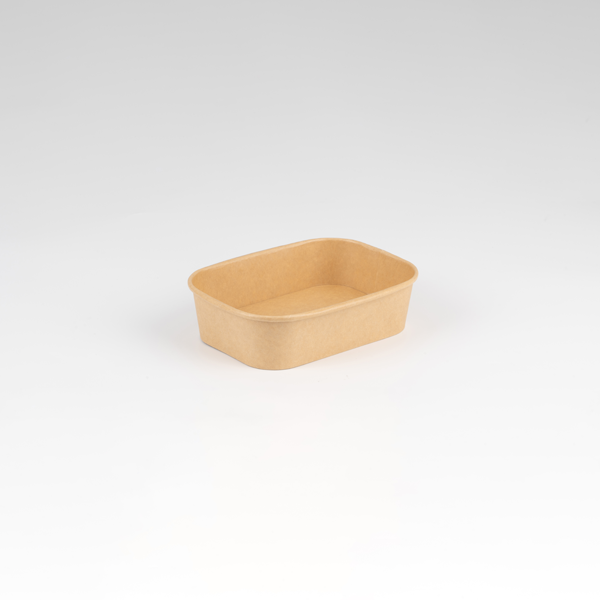 Long Rectangular Container Bowl PE Coated Rectangular Kraft Bowls x300 | GM Packaging