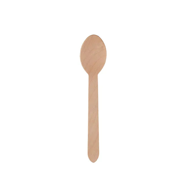 9.5cm Wooden Ice Cream Spoons x1000