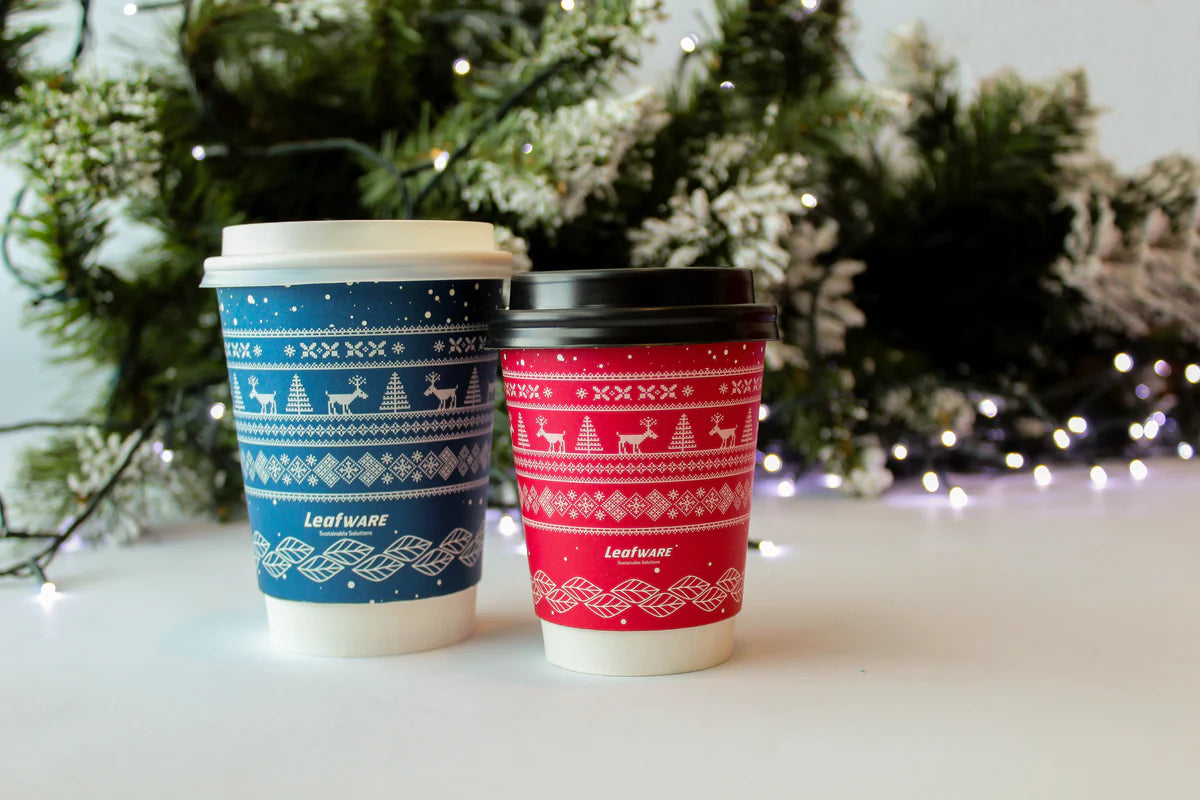 8oz Christmas Jumper Double Wall Cup-Plastic Free