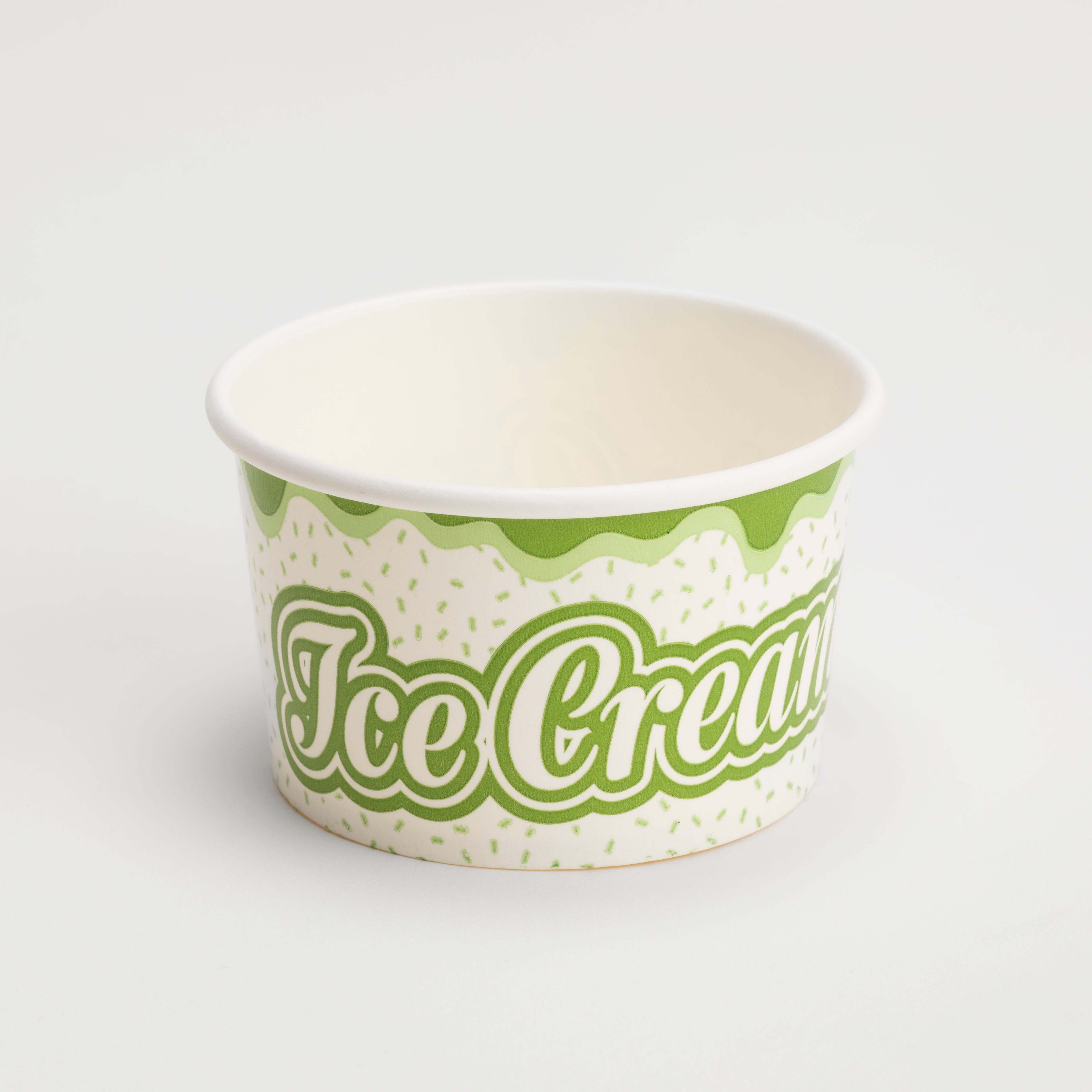 Disposable Paper Ice Cream Cups x500 | GM Packaging