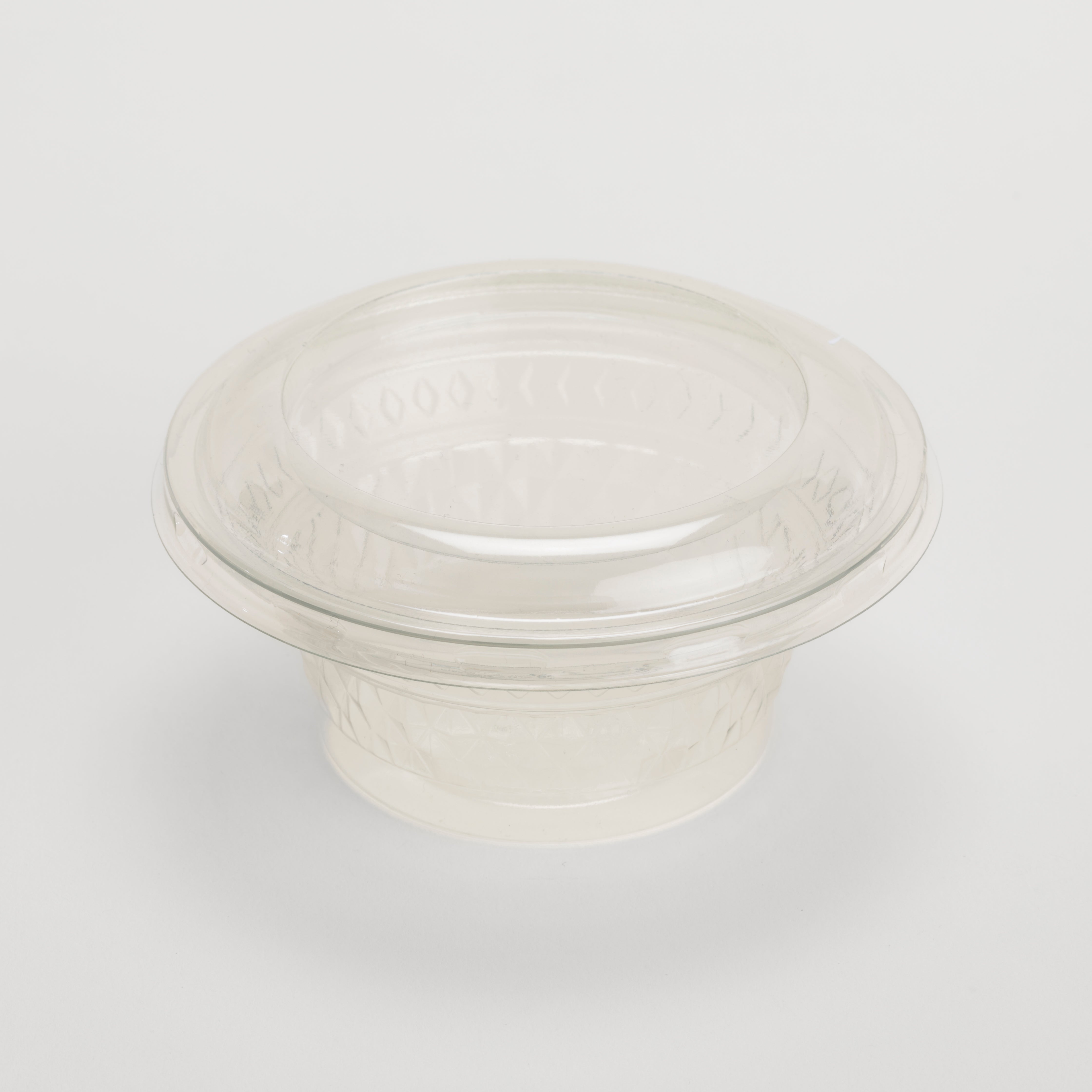 Round Clearcase Sapphire Clear Round Containers x1,200 | GM Packaging