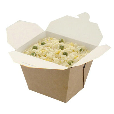 Square Kraft Food Containers