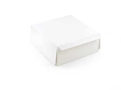 7 x 7 x 3" Hand Folding Cake Boxes - GM Packaging (UK) Ltd