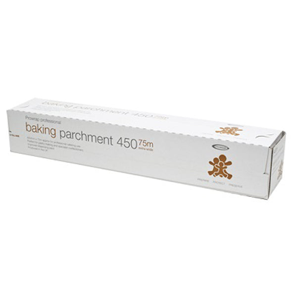 450mmx75mtr Baking Parchment Cutterbox - GM Packaging (UK) Ltd 