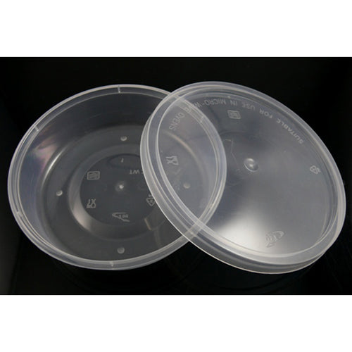 8oz PP Round Microwave with Lids