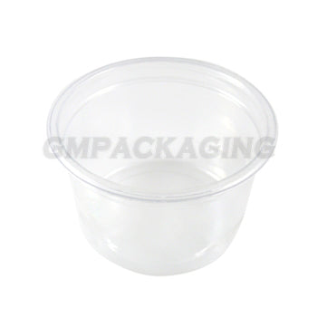 4oz Clear Plastic Souffle Dip Pots