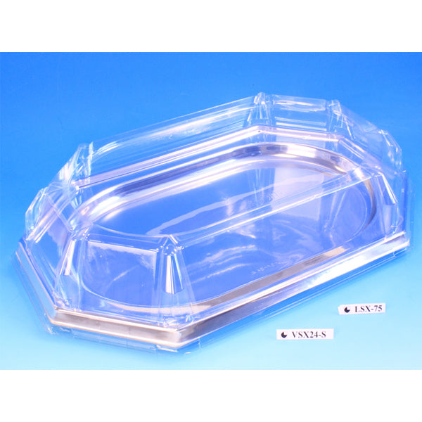 Clear Plastic Lid to fit Large Octagonal Platters