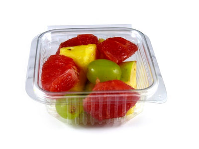 250cc Square Plastic Salad Container - GM Packaging (UK) Ltd