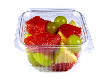 375cc Square Plastic Salad Container - GM Packaging (UK) Ltd
