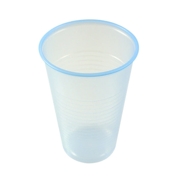 7oz Tall Blue Plastic Non Vending Cups - GM Packaging (UK) Ltd 