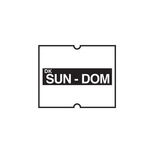Black (Sunday) Permanent Labels for DM4 Gun - GM Packaging (UK) Ltd