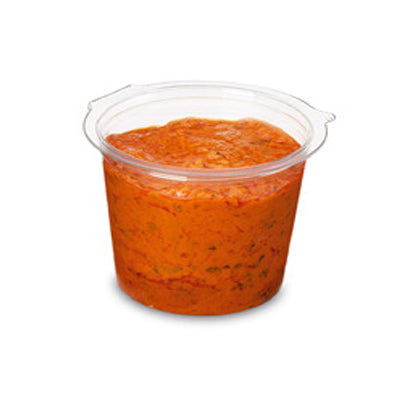 125ml Round Dip Pot with Hinged Lid - GM Packaging (UK) Ltd