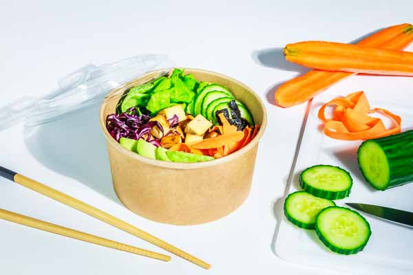 750ml Kraft Salad Bowls  x400