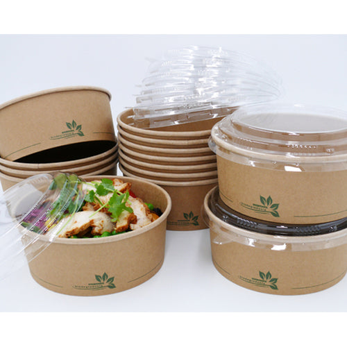 Round container + lid PP 1250ml/42.3oz for To Go and Takeaway