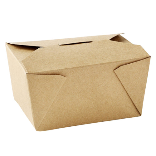 Takeaway Kraft Food Box (600ml) #1