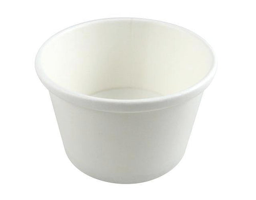 12oz White Paper Soup Cups