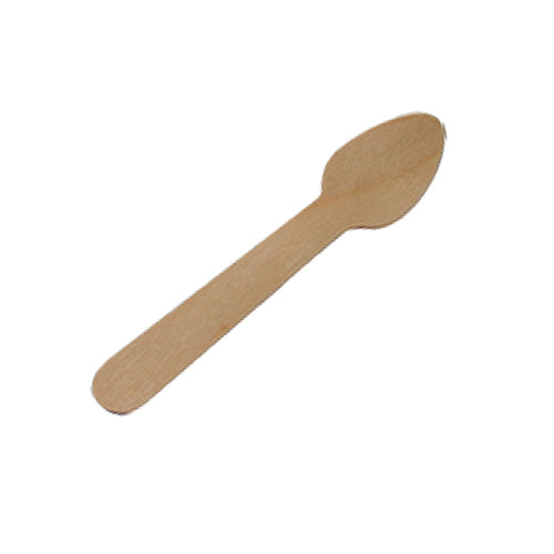 95mm Wooden Ice Cream Spoons