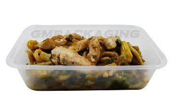 500ml Microwave Containers with Lids - GM Packaging (UK) Ltd