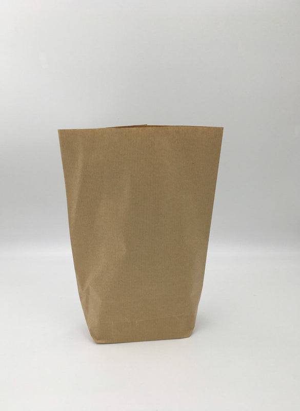 Small Kraft Block Bottom Bags - GM Packaging (UK) Ltd 