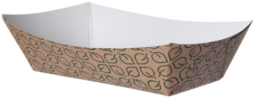 Compostable Tray Green Leaf-Small