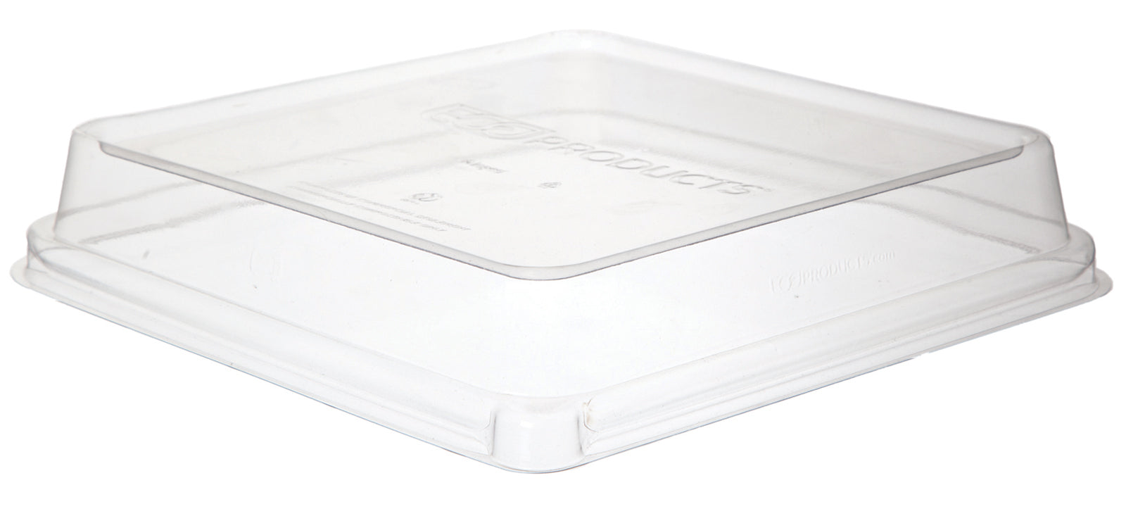 9" Square  WorldView™ PLA Lid - GM Packaging (UK) Ltd