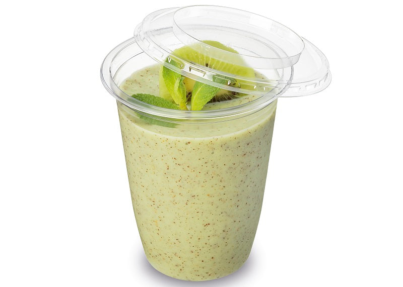 Plastic Shallow Lids for snack pots - GM Packaging (UK) Ltd 