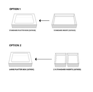Kraft Inserts for Standard & Large Platters