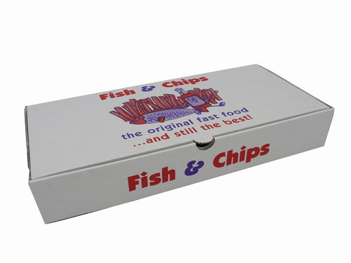 Large Fish and Chips Boxes 'Traditional'
