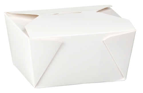 White paper food boxes #1