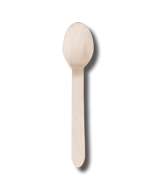 Wooden Tea Spoons 4.25inch