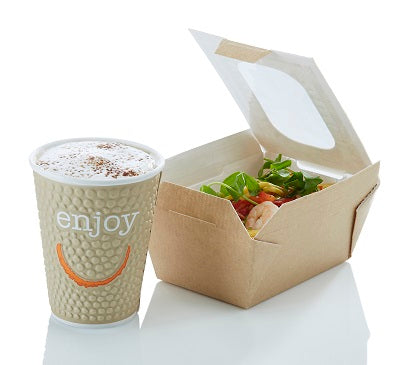 Takeaway Food Box with Window x360 | GM Packaging - GM Packaging (UK) Ltd