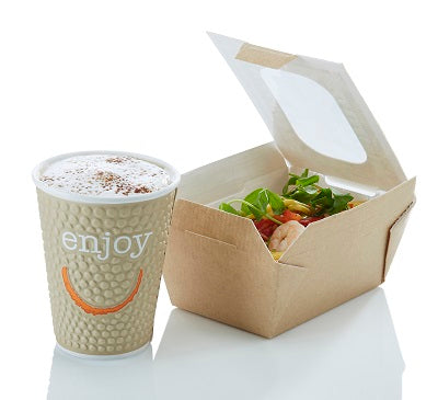 17.6oz Food to go Box with window - GM Packaging (UK) Ltd