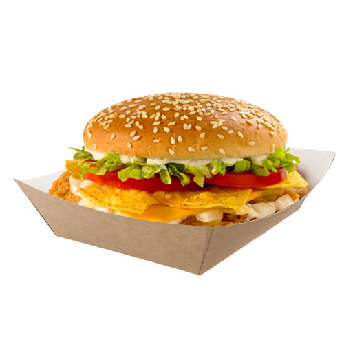 Kraft Burger Food Trays - GM Packaging (UK) Ltd 