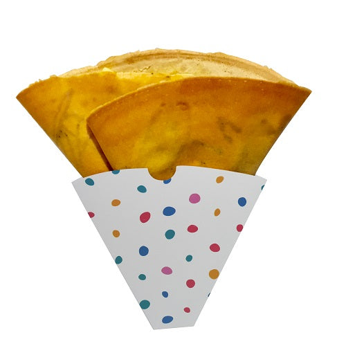 Colourful Dotted Paper Crepe Holders