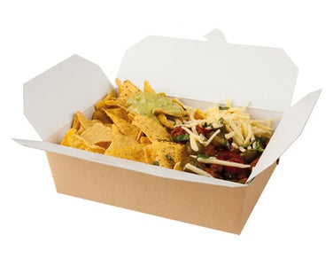 Large Rectangular Kraft Food Box - GM Packaging (UK) Ltd 