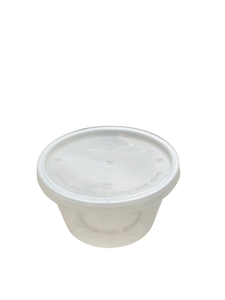 16oz PP Deli Pots with Lids