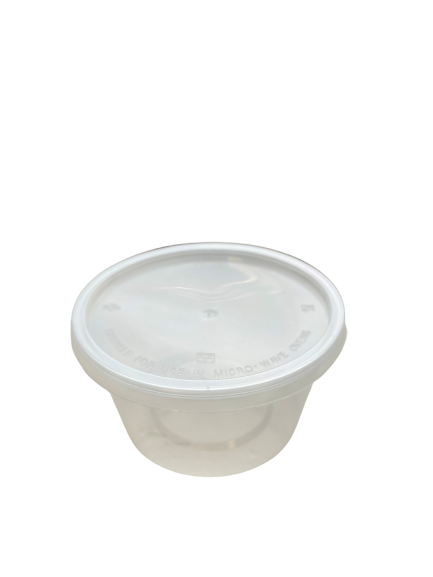 16oz PP Deli Pots with Lids