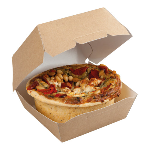 Box Cheform Kraft Cardboard Clamshell Box x250 | GM Packaging - Default Title - GM ...